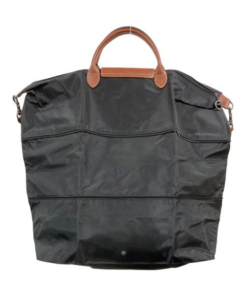 LONGCHAMP（ロンシャン）LONGCHAMP (ロンシャン) ル プリアージュ トラベルバッグ ブラックの古着・服飾アイテム