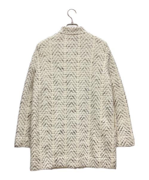 自由区（ジユウク）自由区 (ジユウク) コート ホワイト サイズ:38の古着・服飾アイテム