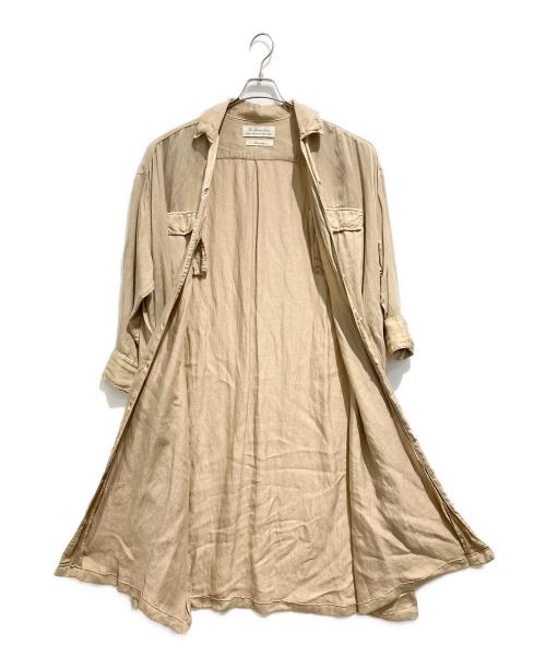 REMI RELIEF（レミレリーフ）REMI RELIEF (レミレリーフ) 別注LONG SHIRT DRESS ベージュ サイズ:Sの古着・服飾アイテム