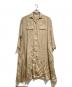 REMI RELIEF（レミレリーフ）の古着「別注LONG SHIRT DRESS」｜ベージュ