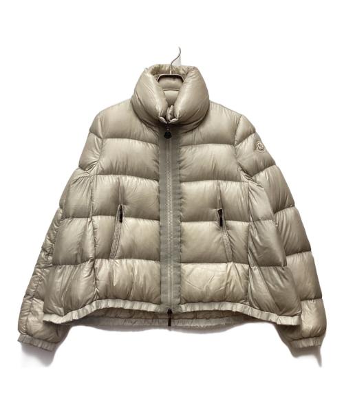 MONCLER（モンクレール）MONCLER (モンクレール) ダウンジャケット ベージュの古着・服飾アイテム