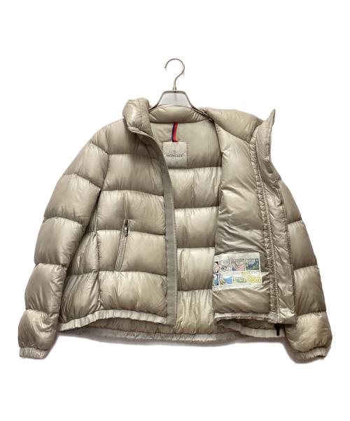 MONCLER（モンクレール）MONCLER (モンクレール) ダウンジャケット ベージュの古着・服飾アイテム