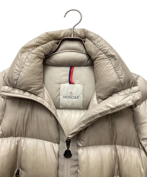 MONCLER（モンクレール）MONCLER (モンクレール) ダウンジャケット ベージュの古着・服飾アイテム