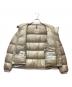 中古・古着 MONCLER (モンクレール) ダウンジャケット ベージュ：15000円