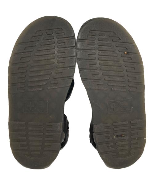 Dr.Martens（ドクターマーチン）Dr.Martens (ドクターマーチン) レザーサンダル ブラック サイズ:UK5の古着・服飾アイテム