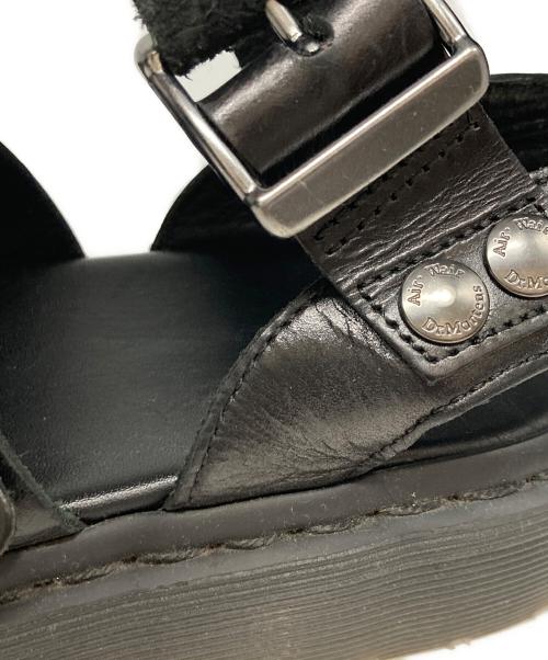 Dr.Martens（ドクターマーチン）Dr.Martens (ドクターマーチン) レザーサンダル ブラック サイズ:UK5の古着・服飾アイテム