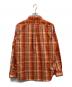 INDIVIDUALIZED SHIRTS (インディビジュアライズドシャツ) ボタンダウンチェックシャツ オレンジ サイズ:16 1/2-34：3500円