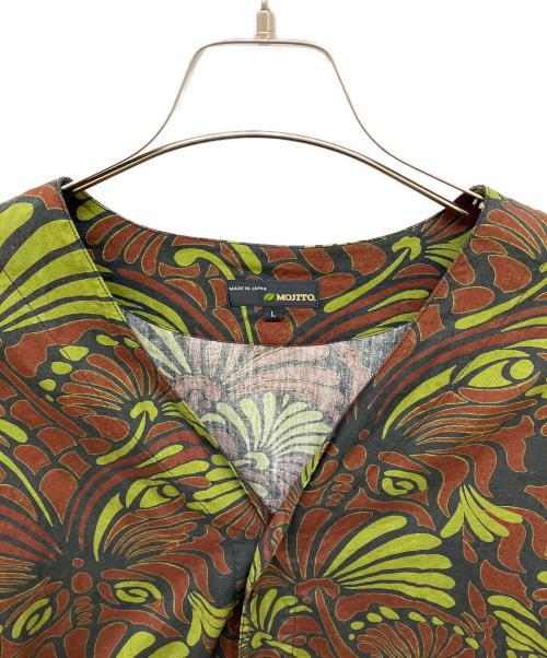 MOJITO（モヒート）MOJITO (モヒート) FINCA VIGIA CARDIGAN ブラウン サイズ:Lの古着・服飾アイテム