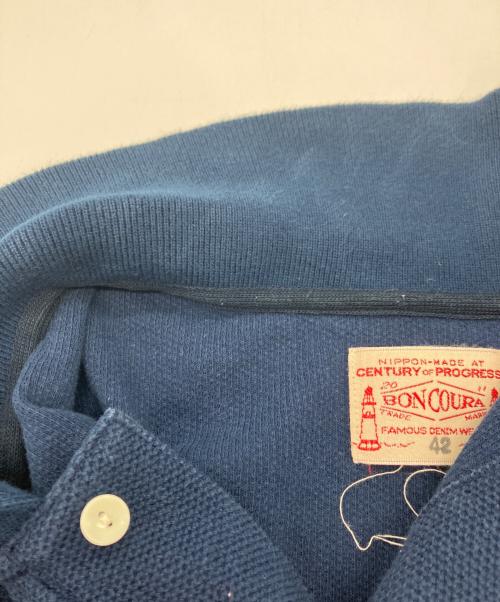 BONCOURA（ボンクラ）BONCOURA (ボンクラ) ポロシャツ ネイビー サイズ:42の古着・服飾アイテム