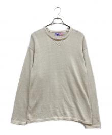WHALER SPORTSWEAR（ホエーラースポーツウェア）の古着「クルーネックニット」｜アイボリー