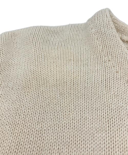 WHALER SPORTSWEAR（ホエーラースポーツウェア）WHALER SPORTSWEAR (ホエーラースポーツウェア) クルーネックニット アイボリー サイズ:SIZE Lの古着・服飾アイテム
