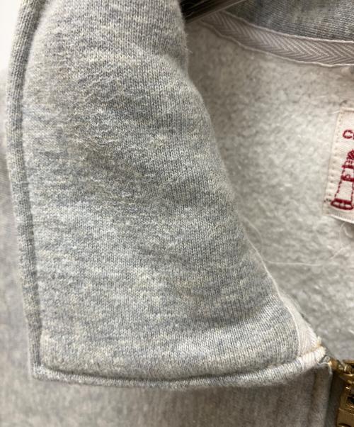 BONCOURA（ボンクラ）BONCOURA (ボンクラ) ハーフジップスウェット グレー サイズ:40の古着・服飾アイテム