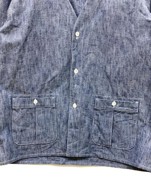 MOJITO（モヒート）MOJITO (モヒート) FINCA VIGIA CARDIGAN 13oz DENIM インディゴ サイズ:Lの古着・服飾アイテム