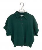 RIM.ARKリムアーク）の古着「stylish polo knit」｜グリーン