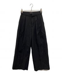 STUNNING LURE（スタニングルアー）の古着「rストレートパンツ」｜ブラック