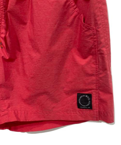 山と道（ヤマトミチ）山と道 (ヤマトミチ) Light 5-Pocket Shorts レッド サイズ:Lの古着・服飾アイテム