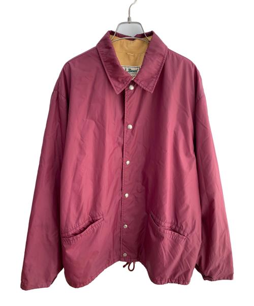 L.L.Bean（エルエルビーン）L.L.Bean (エルエルビーン) 80'S チンストラップ コーチジャケット バーガンディー サイズ:XLの古着・服飾アイテム