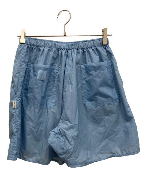 UNSLACKS（アンスラックス）UNSLACKS (アンスラックス) ACTIVE BAGGY SHORTS ブルー サイズ:Ｍの古着・服飾アイテム