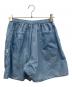 UNSLACKS (アンスラックス) ACTIVE BAGGY SHORTS ブルー サイズ:Ｍ：10000円