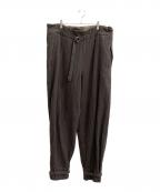 工房のものコウボウノモノ）の古着「トラウザーパンツ」｜ブラウン
