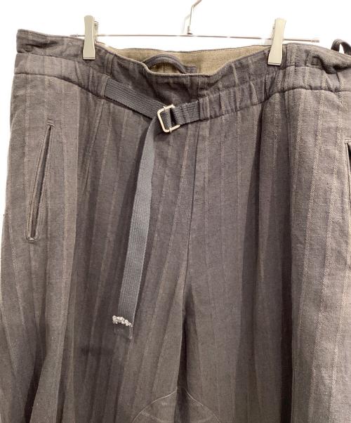 工房のもの（コウボウノモノ）工房のもの (コウボウノモノ) トラウザーパンツ ブラウン サイズ:11の古着・服飾アイテム