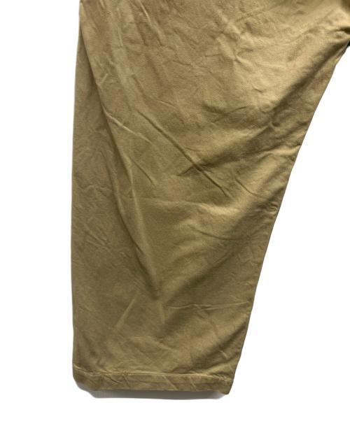 Nuu-4862（森山縫製-Nuu-）Nuu-4862 (森山縫製-Nuu-) 2tak Trousers Beige ベージュ サイズ:36の古着・服飾アイテム