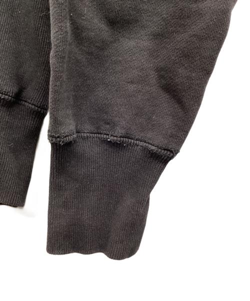 A.PRESSE（アプレッセ）A.PRESSE (アプレッセ) Vintage Half Zip Sweatshirt　ヴィンテージハーフジップスウェットシャツ ブラック サイズ:3の古着・服飾アイテム