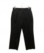 Sunny Sportsサニースポーツ）の古着「SN24F01400　EAZY ACTION SLACKS」｜ブラック