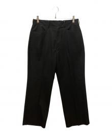 Sunny Sports（サニースポーツ）の古着「SN24F01400　EAZY ACTION SLACKS」｜ブラック