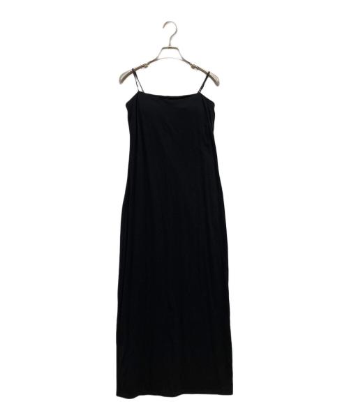 yo BIOTOP（ヨー ビオトープ）yo BIOTOP (ヨー ビオトープ) Cotton bere bra one-piece ブラック サイズ:サイズ2の古着・服飾アイテム