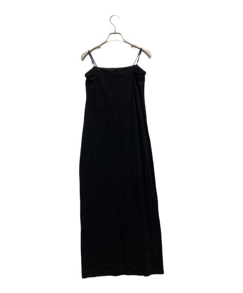 yo BIOTOP（ヨー ビオトープ）yo BIOTOP (ヨー ビオトープ) Cotton bere bra one-piece ブラック サイズ:サイズ2の古着・服飾アイテム