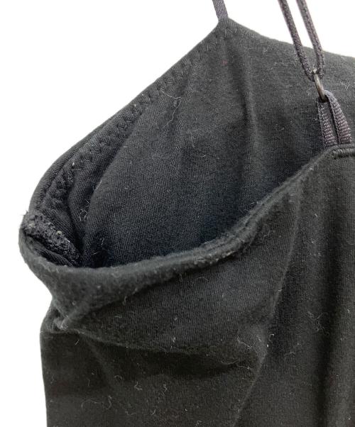 yo BIOTOP（ヨー ビオトープ）yo BIOTOP (ヨー ビオトープ) Cotton bere bra one-piece ブラック サイズ:サイズ2の古着・服飾アイテム