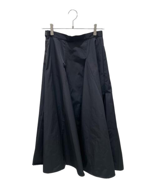 ENFOLD（エンフォルド）ENFOLD (エンフォルド) Volume Flare-skirt ブラック サイズ:36の古着・服飾アイテム