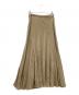 Plage (プラージュ) Washable Fibril ロングスカート ブラウン サイズ:34：7000円