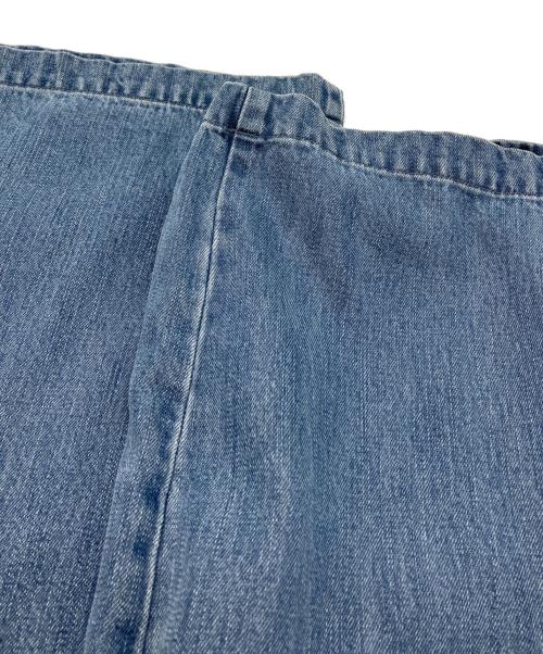 SLOBE IENA（スローブ イエナ）SLOBE IENA (スローブ イエナ) LEDENIM TUCK TROUSERデニム ブルー サイズ:SIZE 36 未使用品の古着・服飾アイテム