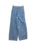 SLOBE IENA (スローブ イエナ) LEDENIM TUCK TROUSERデニム ブルー サイズ:SIZE 36 未使用品：7000円