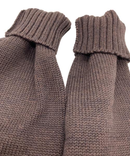 Zanone（ザノーネ）Zanone (ザノーネ) CHIOTOニットカーディガン ブラウン サイズ:46の古着・服飾アイテム