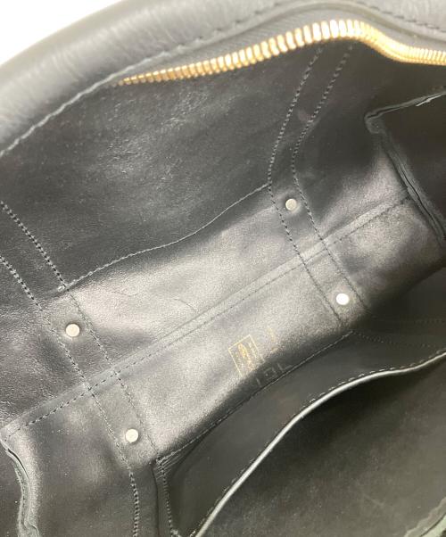 Herz（ヘルツ）Herz (ヘルツ) 学生鞄を思わせるカジュアルボストン ブラックの古着・服飾アイテム