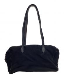 TOUT Y EST（トゥティエ）の古着「SAC LOQUET SUEDE」｜ブラック