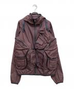 NIKEナイキ）の古着「NRG NOCTA TRACK JACKET」｜ボルドー