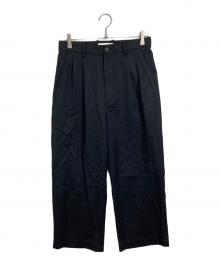 cornier（コルニエ）の古着「ウールスラックス　日本製」｜ブラック