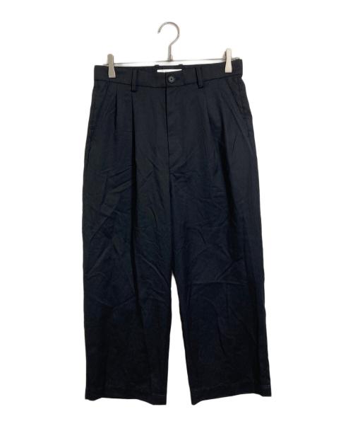 cornier（コルニエ）Cornier (コルニエ) ウールスラックス　日本製 ブラック サイズ:Sの古着・服飾アイテム