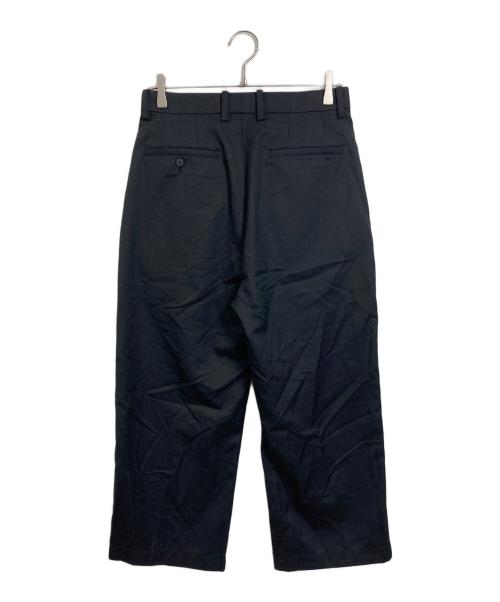 cornier（コルニエ）Cornier (コルニエ) ウールスラックス　日本製 ブラック サイズ:Sの古着・服飾アイテム