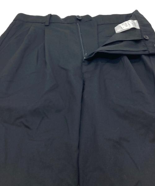 cornier（コルニエ）Cornier (コルニエ) ウールスラックス　日本製 ブラック サイズ:Sの古着・服飾アイテム