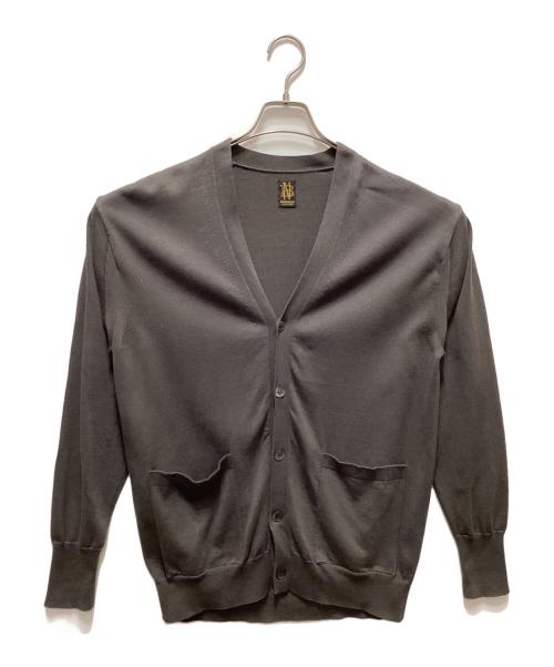 BATONER（バトナ―）BATONER (バトナ―) THE SEAISLAND COTTON V NECK CARDIGAN グレー サイズ:１の古着・服飾アイテム