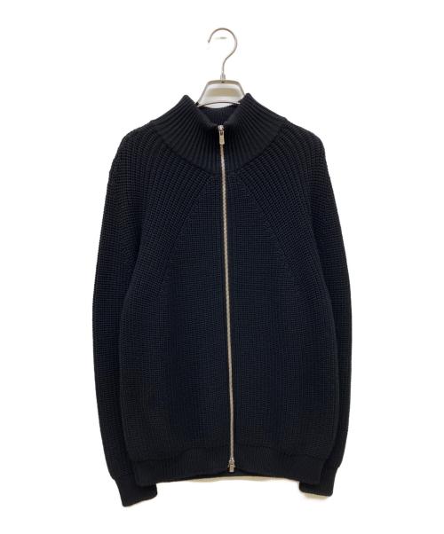 BATONER（バトナ―）BATONER (バトナ―) SIGNATURE DRIVERS KNIT ブラック サイズ:1の古着・服飾アイテム