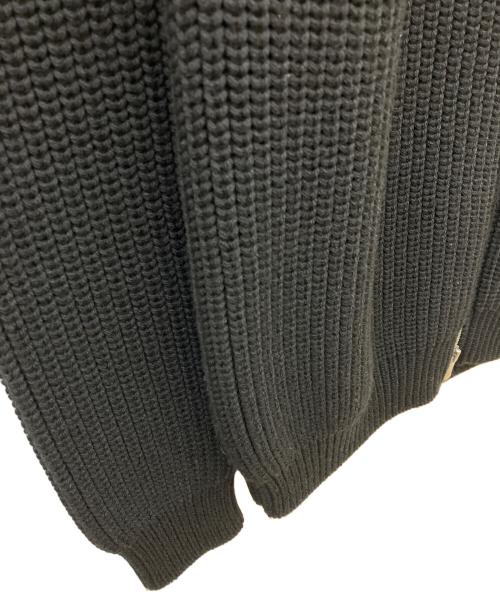 BATONER（バトナ―）BATONER (バトナ―) SIGNATURE DRIVERS KNIT ブラック サイズ:1の古着・服飾アイテム