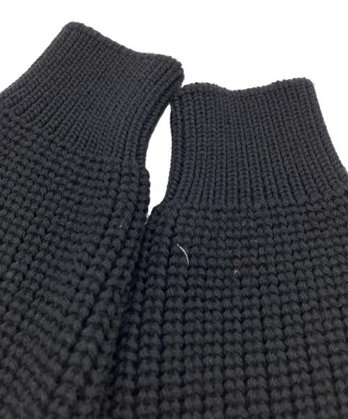 BATONER（バトナ―）BATONER (バトナ―) SIGNATURE DRIVERS KNIT ブラック サイズ:1の古着・服飾アイテム