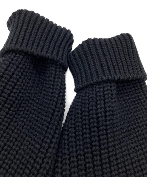 BATONER（バトナ―）BATONER (バトナ―) SIGNATURE DRIVERS KNIT ブラック サイズ:1の古着・服飾アイテム