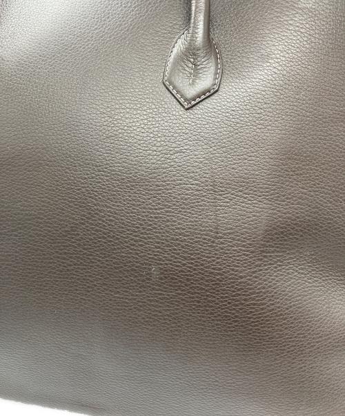 cisei（シセイ）cisei (シセイ) ラウンドジップブリーフバッグ ブラウン サイズ:下記参照の古着・服飾アイテム